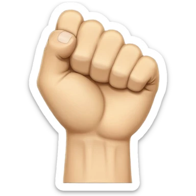 Black Fist sticker