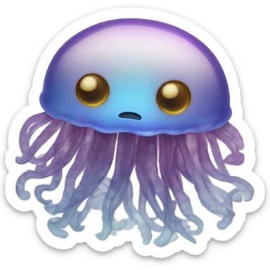 Jellyfish sticker