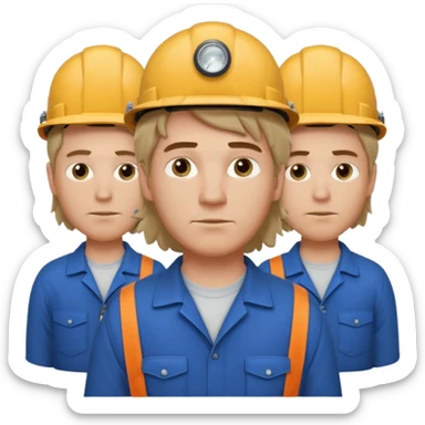 customer. 1 person only white male with shoulder normal person cloths. adult. pipeline technician change the expression and the shape of the face change the color of eyes. dont put background sticker