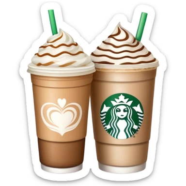 Starbucks drinks  sticker