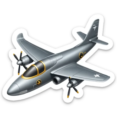 war plane sticker