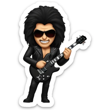 Gene Simmons sticker