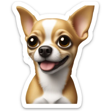 un chihuahua en beverly hills sticker