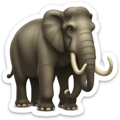 Mammouth  sticker