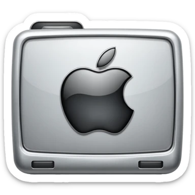 mac os icon physical film 60s sticker