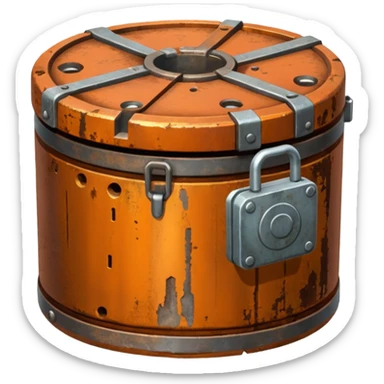 military mine sticker