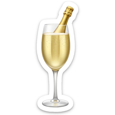 мини-бутылка Prosecco sticker