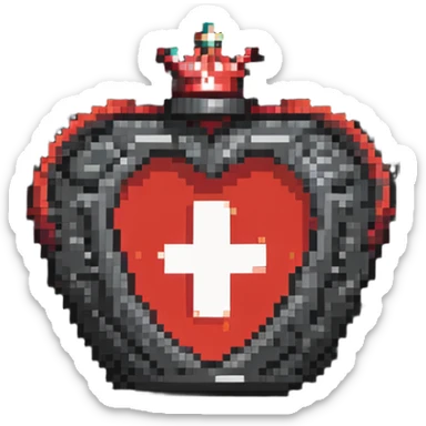 YouTube channel member badge with crown and red play button sticker