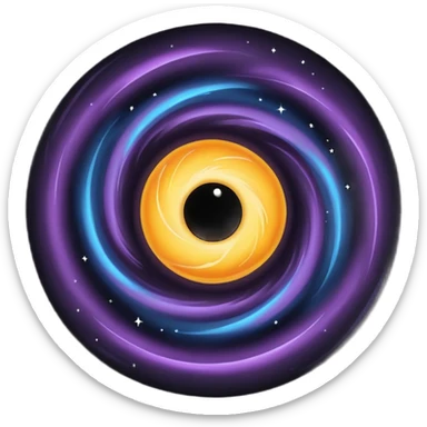 Black Holes sticker