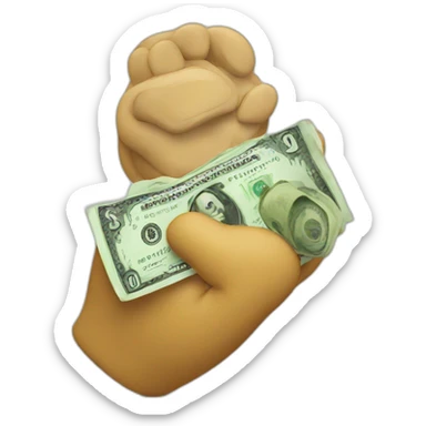 give money  sticker