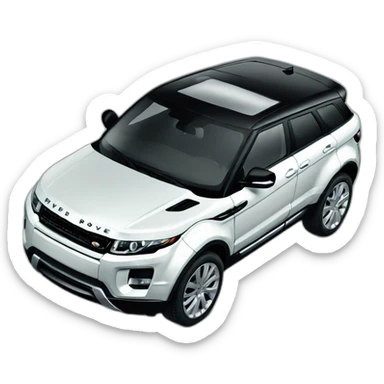 Range rover evoque sticker