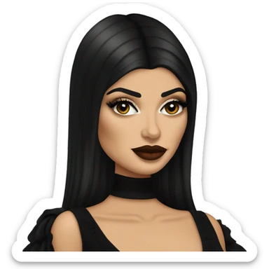 Kylie Jenner as a countess sticker