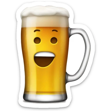 beer pint 50 cl sticker