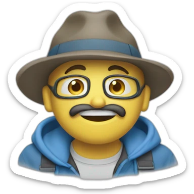 Paresseux qui boit de l’eau sticker