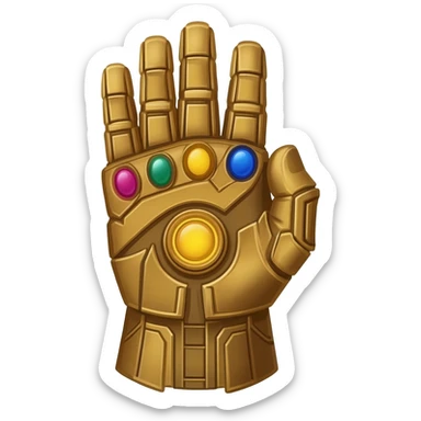 infinity gauntlet sticker