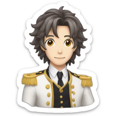 Loin de moi prêt de toi anime sticker