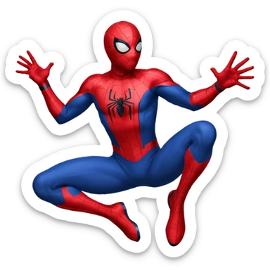 Человек паук марвел sticker