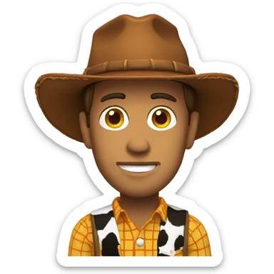 Woody sticker