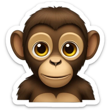 oppenheimer monkey sticker