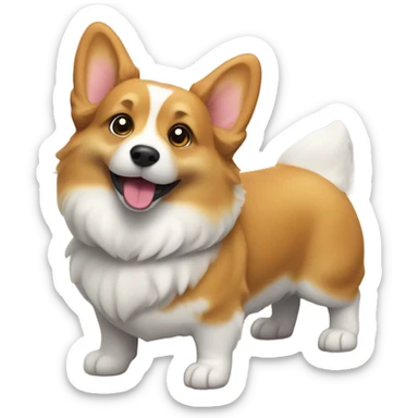 Corgi sticker