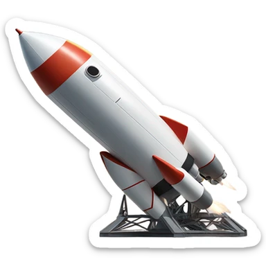 rocket launching site sticker