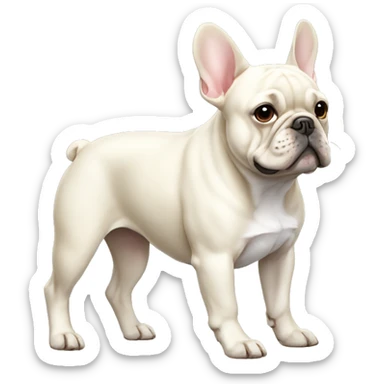 French Bulldog Dog Breed Full Body sticker