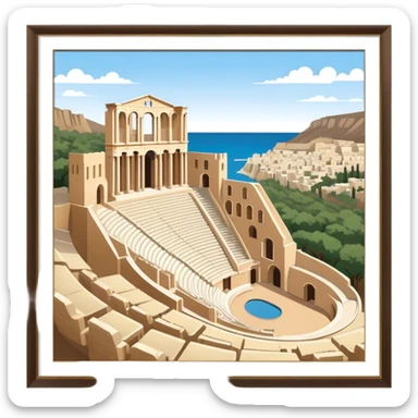 Cinematic Realistic Odeon of Herodes Atticus Emoji sticker