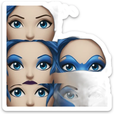 mystique xmen sticker