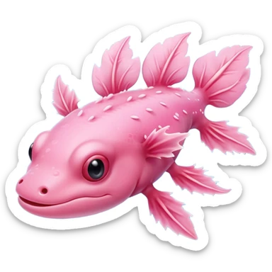 Axolotl sticker