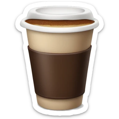 Coffee sticker