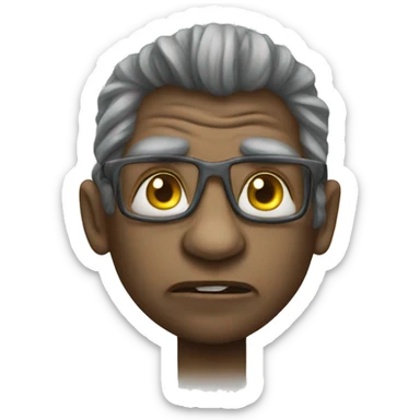 Un emoji fáce troll sticker