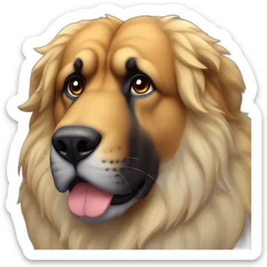 un leonberg kawaï sticker