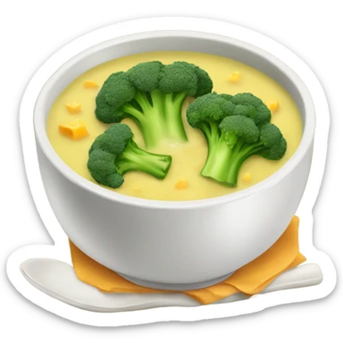 broccoli cheddar soup sticker