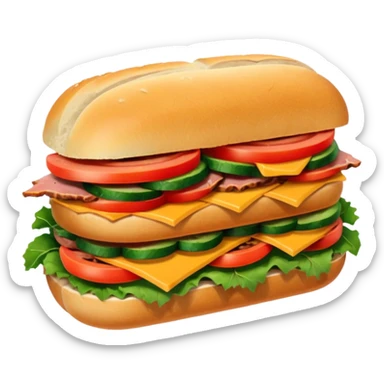 traditional banh mi sticker