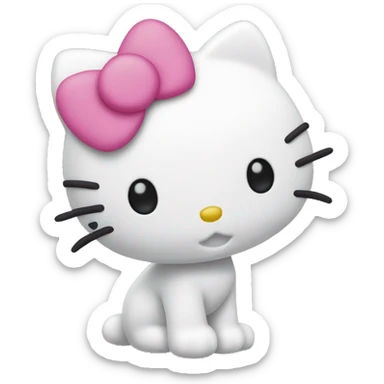 Hello kitty sticker