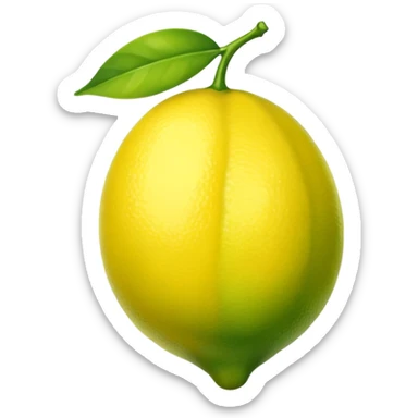 One Leaf From a Lemon sticker