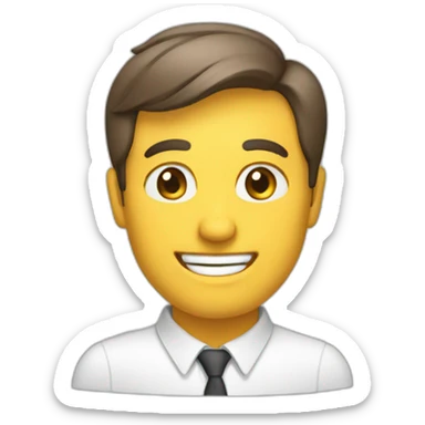 smart relator smiling sticker