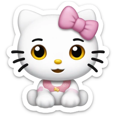 Hello kitty  sticker