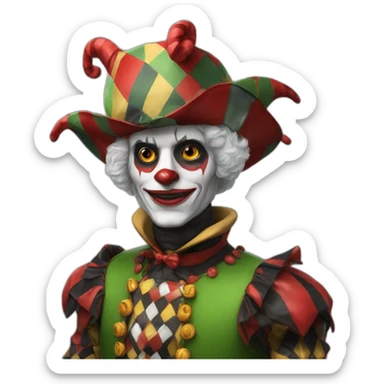 tekel arlequin sticker