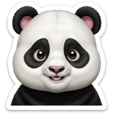 princesse chinoisepanda sticker