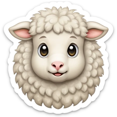 Drunk little lamb sticker