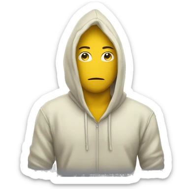 vagos yellow hoodie sticker