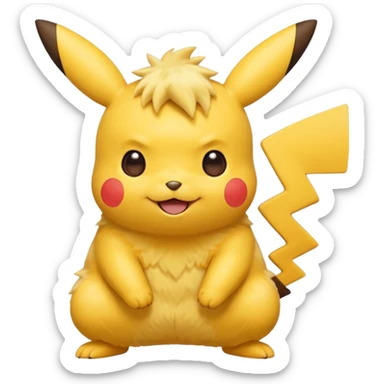 Pikachu sticker