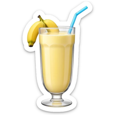 banana smoothie show sticker