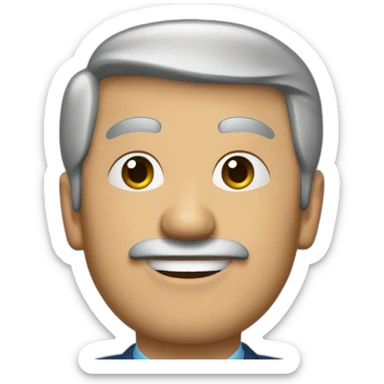 Mr. Prezident of Uzbekistana sticker