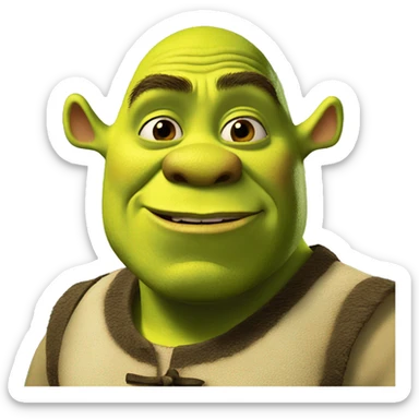 shrek shrek shrek sticker