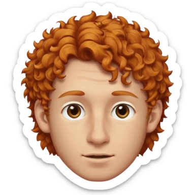 im short curly ginger haired guy and also have 2 earring on my left ear and 1 nose piercing sticker