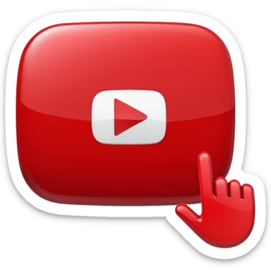 Youtube logo sticker