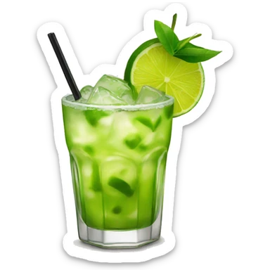 a happy caipirinha  sticker