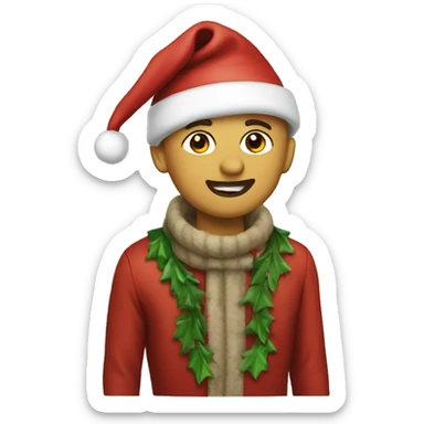 christmas sticker